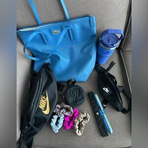 Gym gear- lullulemon, Lacoste, Stanley